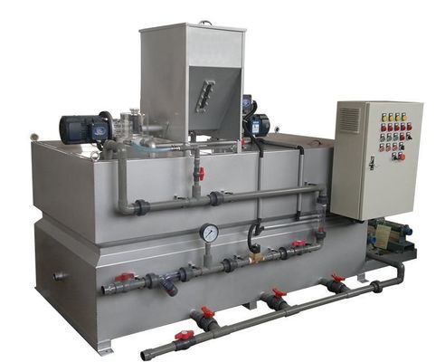 Three Slot Continuous Type Drilling Mud System For Polymer Preparation Unit