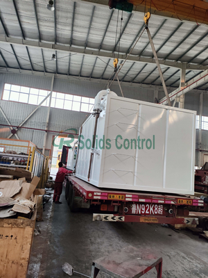 Skid Mounted Clear Water Tank For Solids Control System Waste Management Solutions