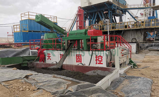 Oil Based Drilling Mud Non Landing System For Dewatering High Efficiency