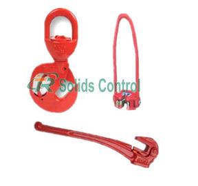 20 Tons 25 Tons 35 Tons Sucker Rod Hook Round Shape 25.4mm Wire Line OD